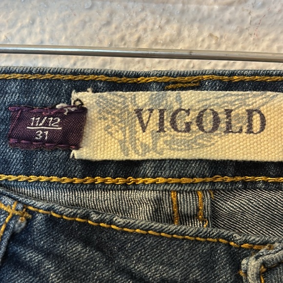 Vigold Dark Wash Skinny Jeans size 11/12 - Picture 2 of 5